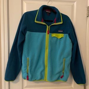 Womens Medium blue Patagonia Synchilla Fleece Jacket
